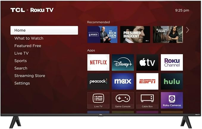 TCL 43S310R 43" Class S Class (1080p) FHD LED Smart TV with Roku TV (Renewed) by Amazon+Renewed
