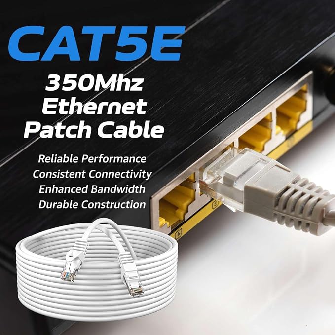 Cables Direct Online Cat5e 1.5FT Network Ethernet Patch Cable, 350Mhz Internet - Image 2