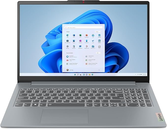 Lenovo IdeaPad Slim 3 Laptop 2025 15.6” FHD 1920 x 1080 Touchscreen, AMD Ryzen 7 5825U, 8-core, AMD Radeon Graphics, 16GB DDR4, 512GB SSD, Wi-Fi 6, Bluetooth 5.2, 720p HD Camera, Windows 11 Home by LENOVO
