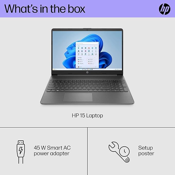 HP 15.6 FHD Flagship Business Laptop, Intel 4-Core i3-1215U up to 4.4GHz (Beat i5-1155G7), 16GB RAM, 1TB NVMe SSD, Fast Charge, Numpad, Bluetooth, Wi-Fi, HDMI, Windows 11,w/GM Accessory, Gray - Image 9