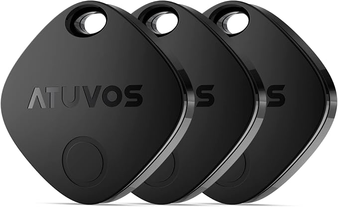 ATUVOS Air Tracker Tags-3 Pack, Keys Finder and Item Locator Track Your Keys by ATUVOS