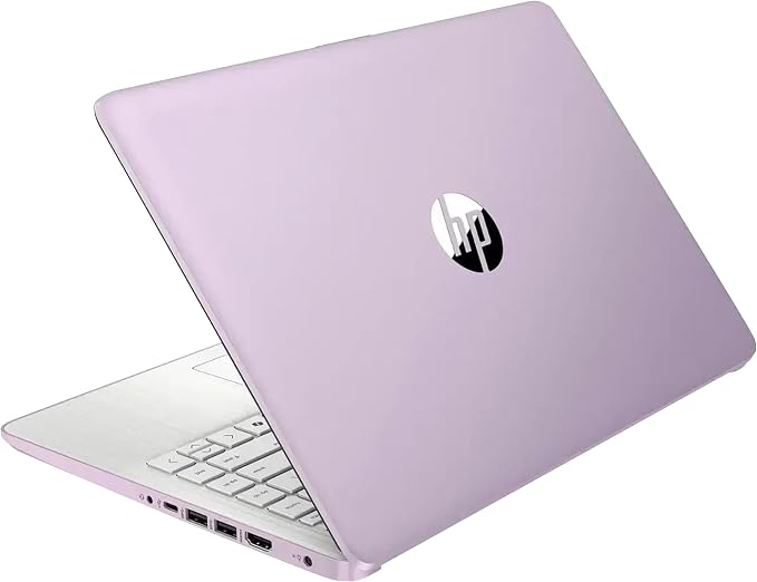 HP Stream 14" HD Laptop, Intel Processor N150, 4GB RAM, 128GB UFS, Intel Graphics, Webcam, Bluetooth, Windows 11s, Purple (Renewed) by Unknown