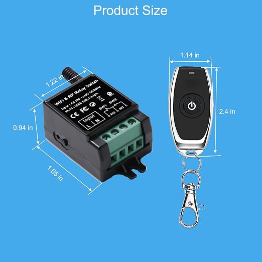 Smart Dry Contact Switch, AC Wireless Relay - Image 5