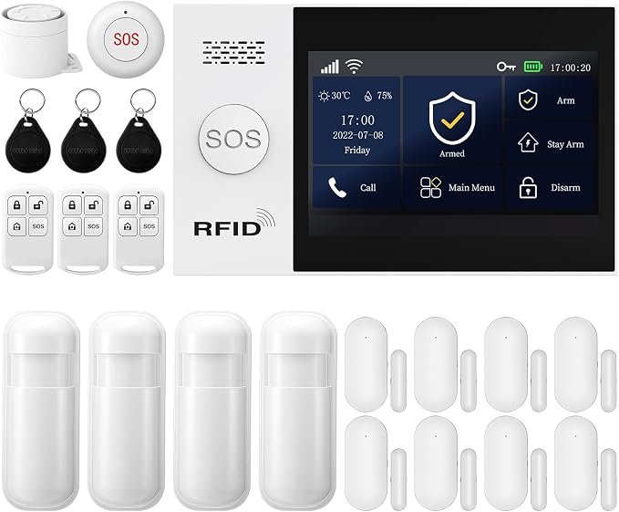 Home Security System Alarm System by CloureeDirect