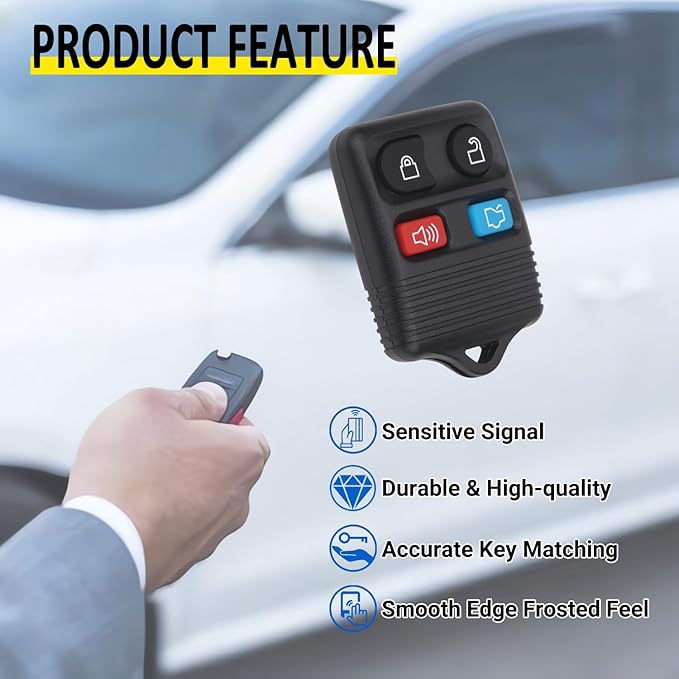Vurkcy Keyless Entry Remote Key Fob Compatible - Image 6