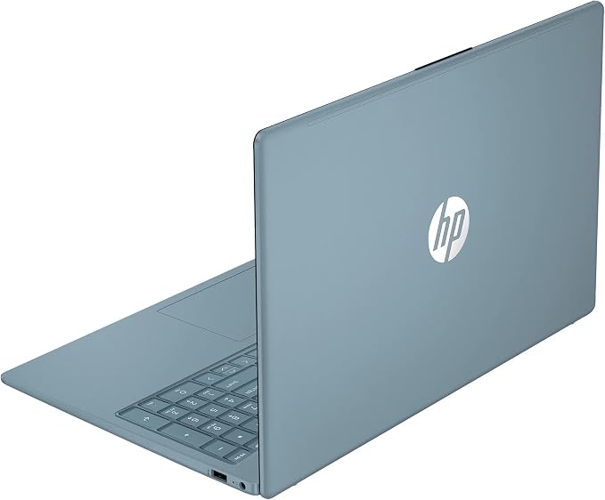 HP 15.6" Business Laptop with 1-Year Microsoft Office 365 with Copliot AI, 8GB RAM 128GB SSD, Quad-Cores Intel Processor, Windows 11, PLUSERA Earphones & 8-in-1 Hub Included, Moonlight Blue - Image 7