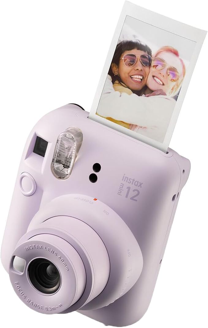 FUJIFILM INSTAX MINI 12 Film Camera Lilac Purple Bundle - Image 3