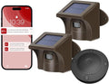 eMACROS Pro 3 Smart Solar Driveway Alarm System, App Push Notifications by eMACROS