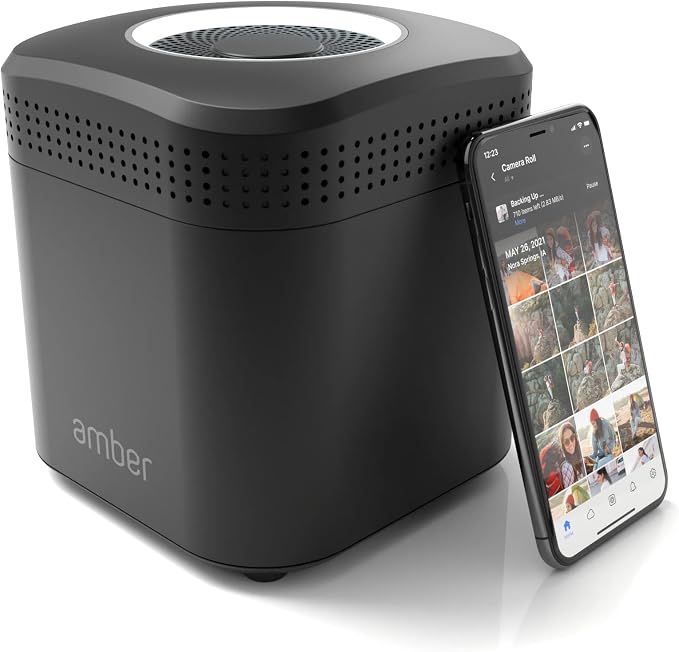 AmberPRO Personal Cloud Storage Device + AC2600 WiFi Router. Dual 1TB Hard by AmberX