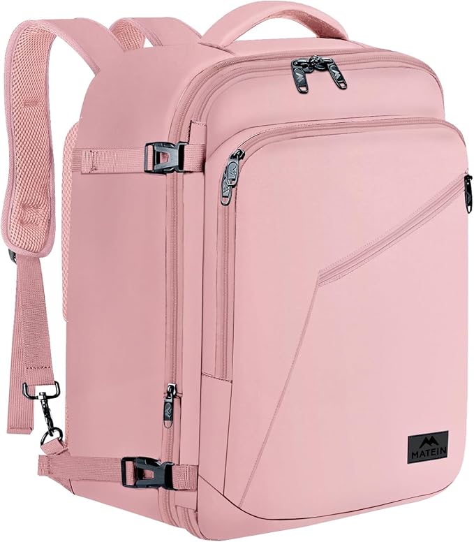 MATEIN 45L Womens Travel Backpack, Extra Large Carryon Backpack Fits Overhead by MATEIN
