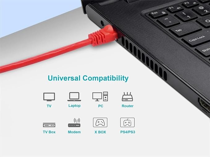 Monoprice 1FT 24AWG Cat5e 350MHz UTP Ethernet Bare Copper Network Cable - Image 6