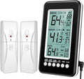AMIR Refrigerator Thermometer, Wireless Digital Freezer Thermometer by AMIR