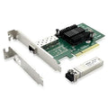 10Gtek 10Gb SFP+ NIC Network Card, Single SFP+ Port, Intel 82599EN Controller by 10Gtek