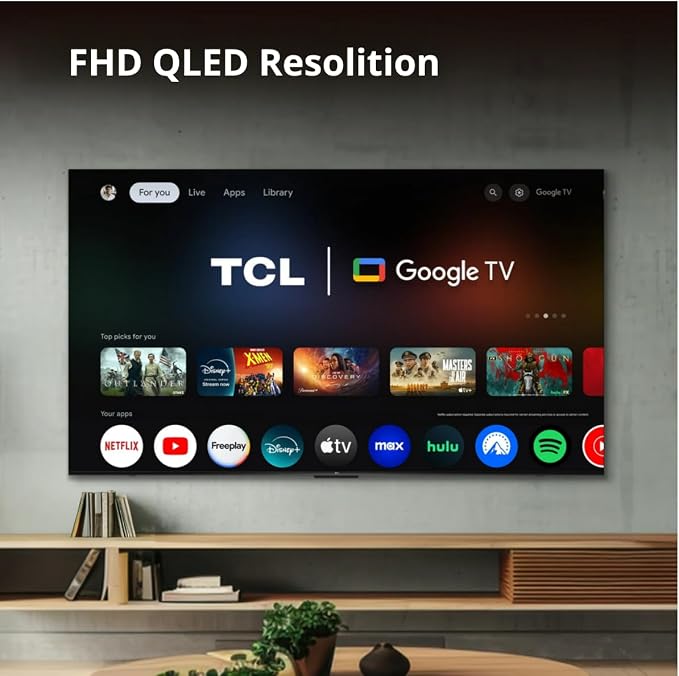 TCL 32-INCH Class Q3K Series (1080p) FHD QLED Smart Google TV (2024) (Renewed) - Image 4