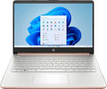 HP 14" HD (1366 x 768) Display Laptop, Intel Celeron N4120, 1.1GHz, 4GB Memory, 128GB eMMC, Windows 11 Home in S Mode, Rose Gold, 14-dq0762dx (Renewed) by Amazon+Renewed