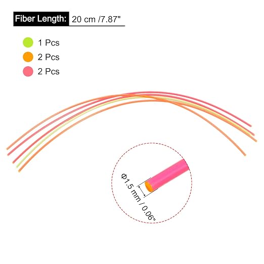MECCANIXITY Fiber Optic Rods PMMA 1.5mmx20cm - Image 2