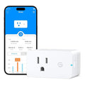 Govee Smart Plug with Energy Monitoring, WiFi Bluetooth Plug Work with Alexa by Govee