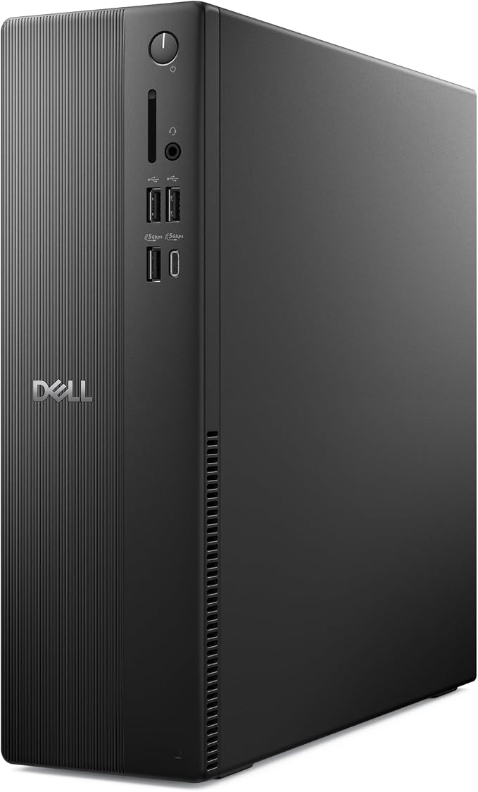Dell Slim Desktop ECS1250 - Intel Core i3 14100 Processor, 8GB DDR5 RAM, 512GB SSD, WiFi 6, Intel UHD Graphics 730, Windows 11 Home, Onsite Service - Black by Unknown