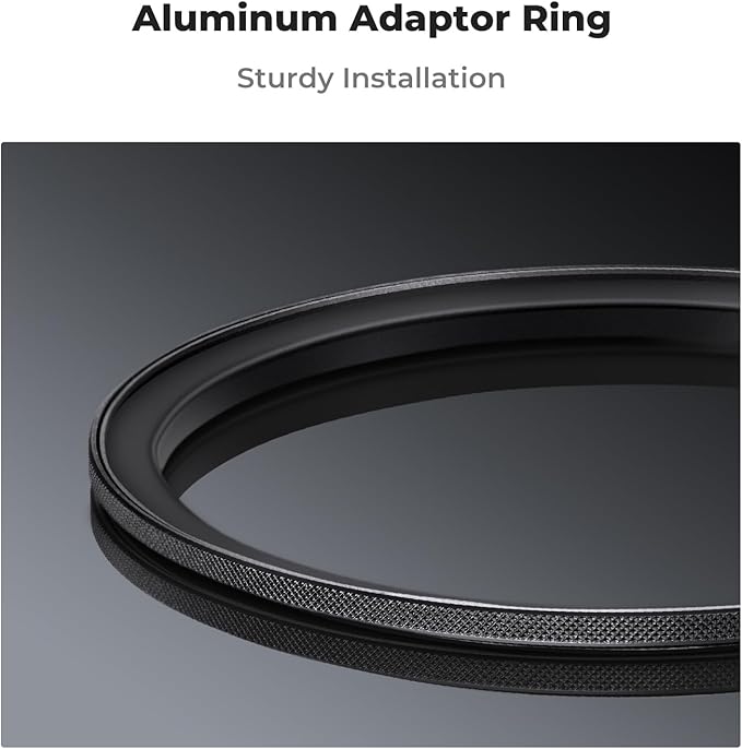 K&F CONCEPT 58-77mm Magnetic Filter Adapter Ring, - Image 5