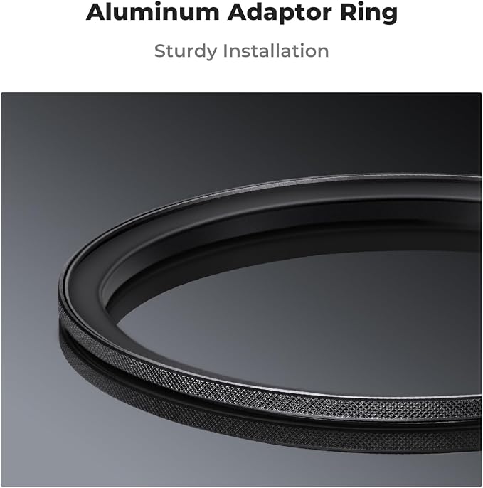 K&F CONCEPT 55-77mm Magnetic Filter Adapter Ring, - Image 5