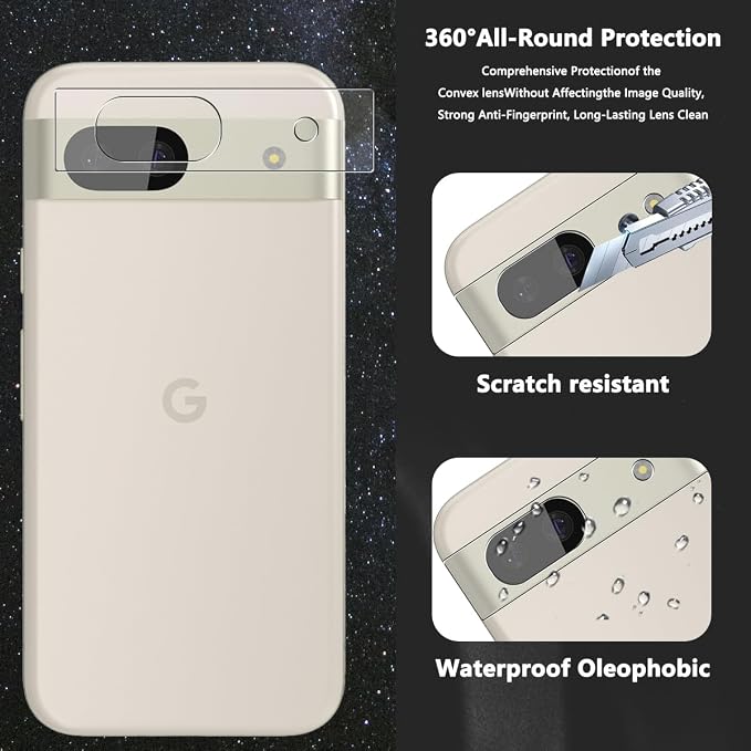 1 Pack for Google Pixel 8a Privacy Screen Protector - Image 6