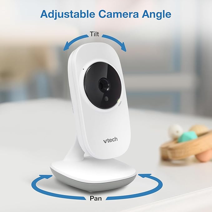 VTech Baby Monitor No WiFi – 19Hr Video Battery, 1000ft Range, Night Vision - Image 5