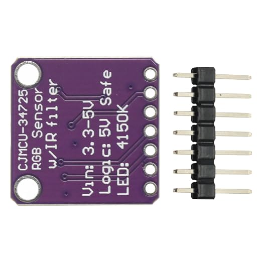 2 Pcs TCS34725 RGB Light Color Sensor Recognition Module - Image 5
