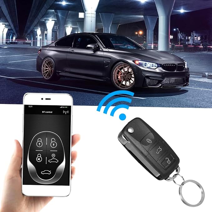 Shkalacar Universal Keyless Entry System, Keyless Entry Door Lock Trunk Release - Image 3