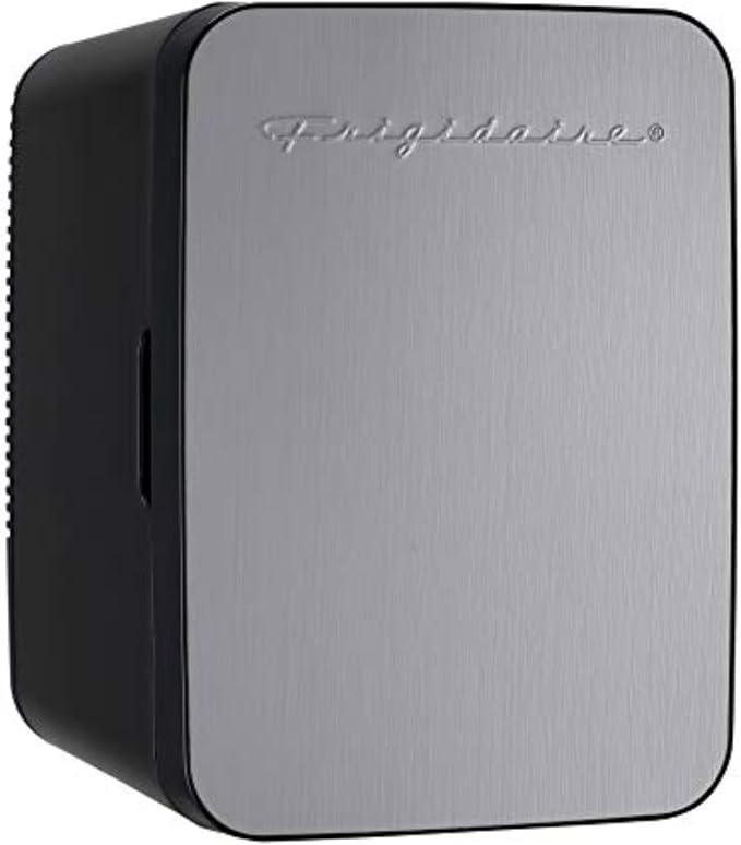 Frigidaire Portable 10L, 15-can Mini Fridge Brushed Stainless Rugged Refrigerator, EFMIS188-SS by Unknown
