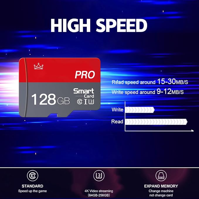 128GB Micro Memory Card Class 10 Memory Cards Mini TF Card - Image 7