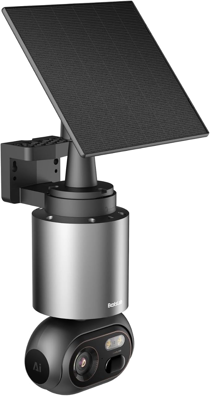 BOTSLAB 4K Security Cameras Wireless Outdoor, Add-On Camera Must Be Connected by BOTSLAB