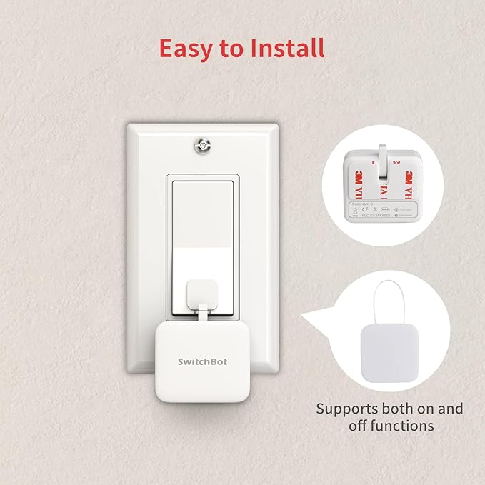 SwitchBot Rechargeable Smart Switch Button Pusher – Fingerbot - Image 8