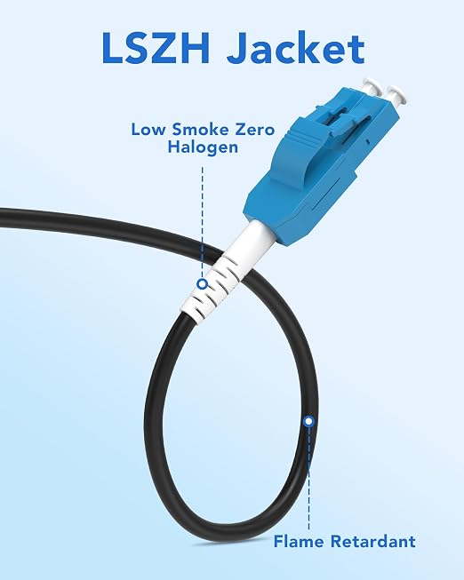 70M Uniboot LC to LC Single Mode Fiber Patch Cable，OS2 Outdoor Armored Fiber - Image 4