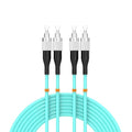 FC/UPC-FC/UPC Fiber Patch Cable OM3 2Meter/7ft 10GB Multimode Jumper Duplex by Buacoz