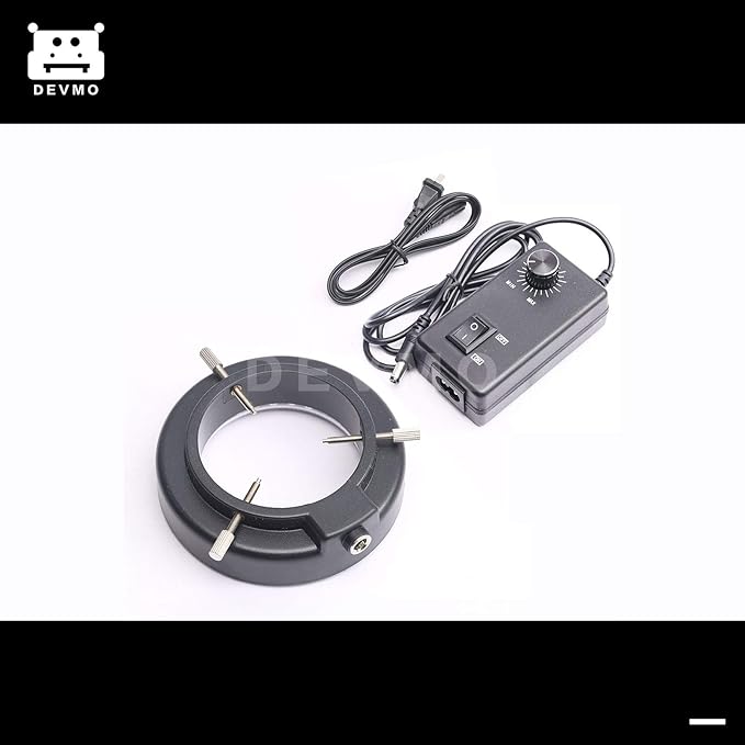 DEVMO 60-LED Adjustable Ring Light Illuminator Lamp - Image 2