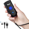Tera Wireless Barcode Scanner 1D Laser Mini Pocket Waterproof Scanner 3in1 by Tera