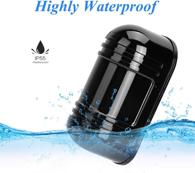 Dual Laser Detector Alarm Beam Sensor Indoor 300m Outdoor 60m Infrared Detector - Image 5