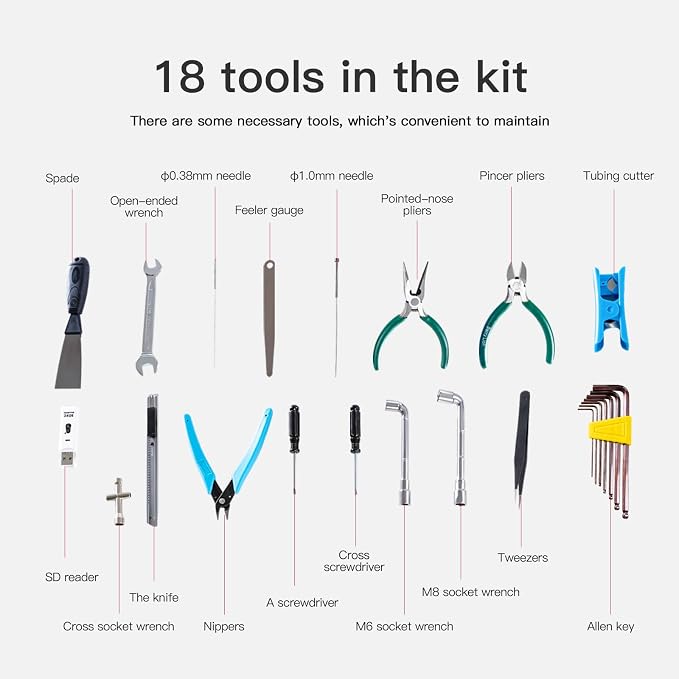 Creality 3D Printer Tool Box Kit - Image 2