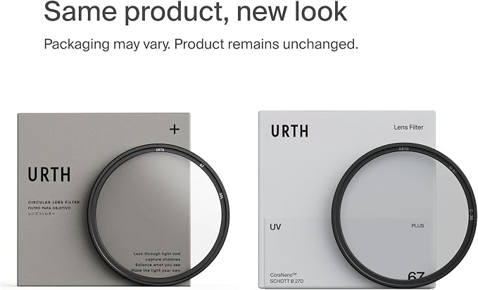 Urth 67mm UV Lens Filter — 30-Layer Nano-Coated, HD Optical Glass UV Camera - Image 6