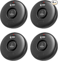 RUIKORING Water Leak Detectors for Home 4 Pcak, 120dB Adjustable Loud Alert by RUIKORING