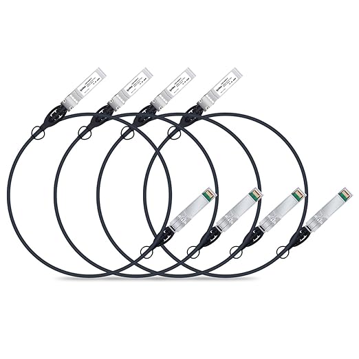 ipolex 10G SFP+ Twinax Cable, Direct Attach Copper Passive Cable, by ipolexUS