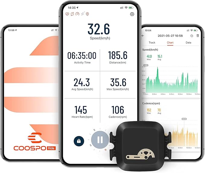 COOSPO Bike Computer Wireless GPS, Bike Speedometer - Image 6