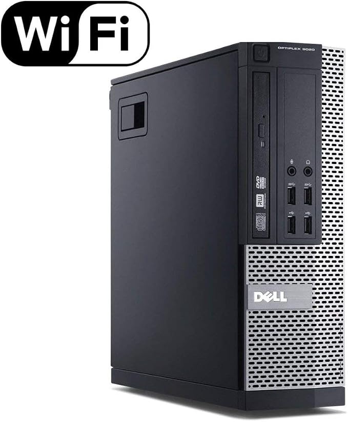 Dell Optiplex 9020 SFF Computer Desktop PC, Intel Core i5 Processor, 16GB Ram, 2TB Hard Drive, WiFi, Bluetooth 4.0, DVD-RW, Dual 24 Inch LCD Monitors Windows 11 Pro (Renewed) - Image 2