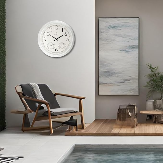 Outdoor Clocks for Patio Large Waterproof - Image 8