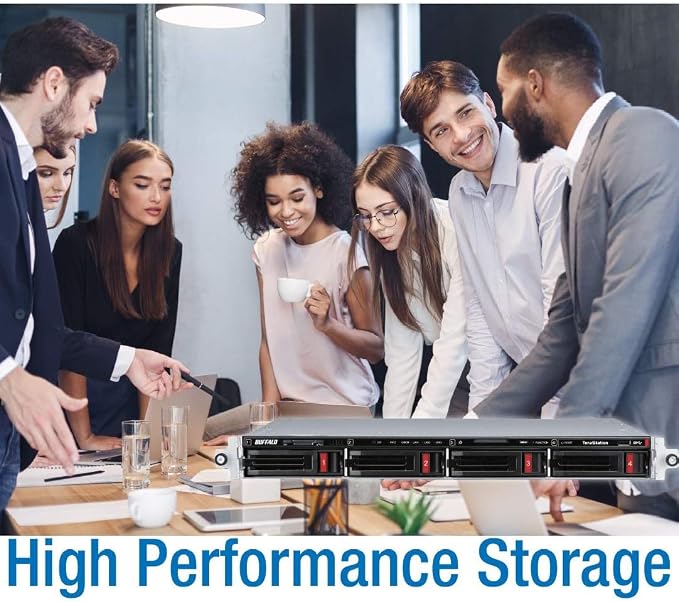 BUFFALO TeraStation WS5420RN 4-Bay Windows Server IoT 2025 1U NAS 32TB w/HDD - Image 4