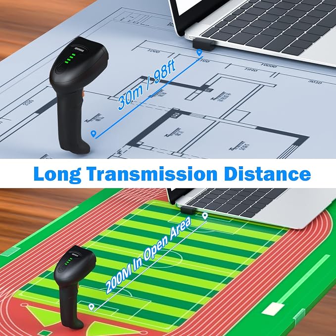 Symcode 2D Wireless Barcode Scanner - Image 6