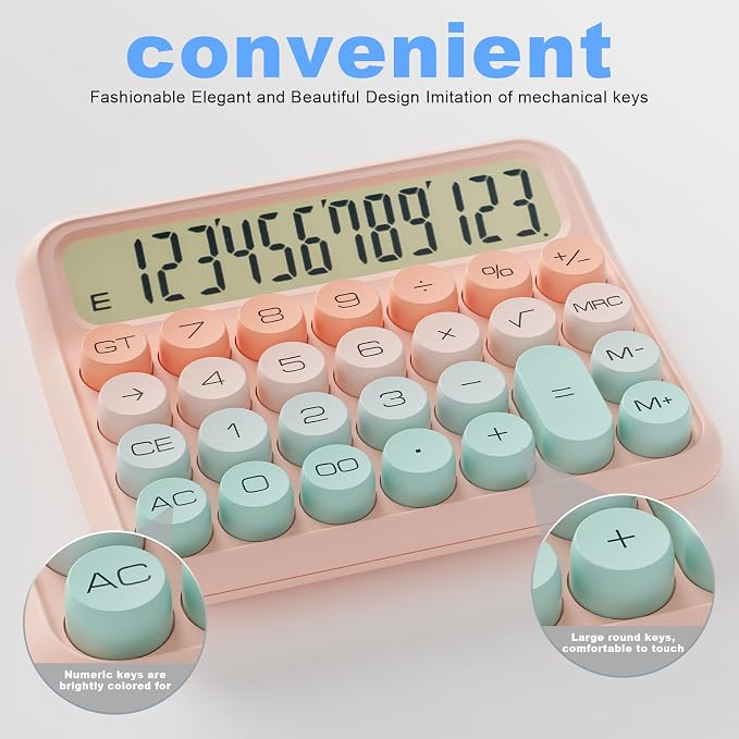 DECKLIT Battery Desk Calculator - Image 4