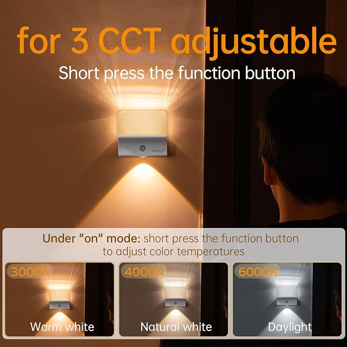 USB Rechargeable Motion Sensor Wall Light - Image 5