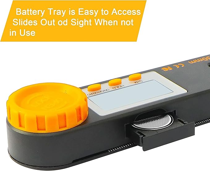 Rainyb Digital Angle Finder Tool 7inch 0-360 degree LED Digital Protractor - Image 5