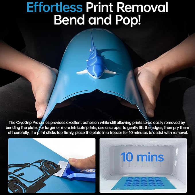 BIQU Cryogrip Pro Frostbite Cold Build Plate Compatible - Image 5